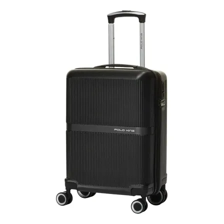 Mala De Viagem De Bordo Unissex Osaka Com 10l Preto Luxcel