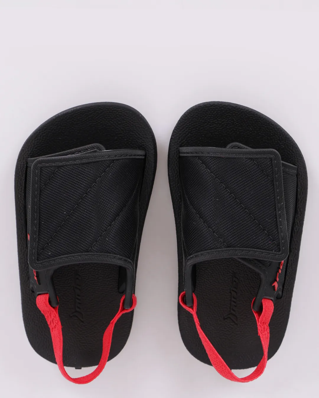 Chinelo Bebê Rider Com Elástico Preto