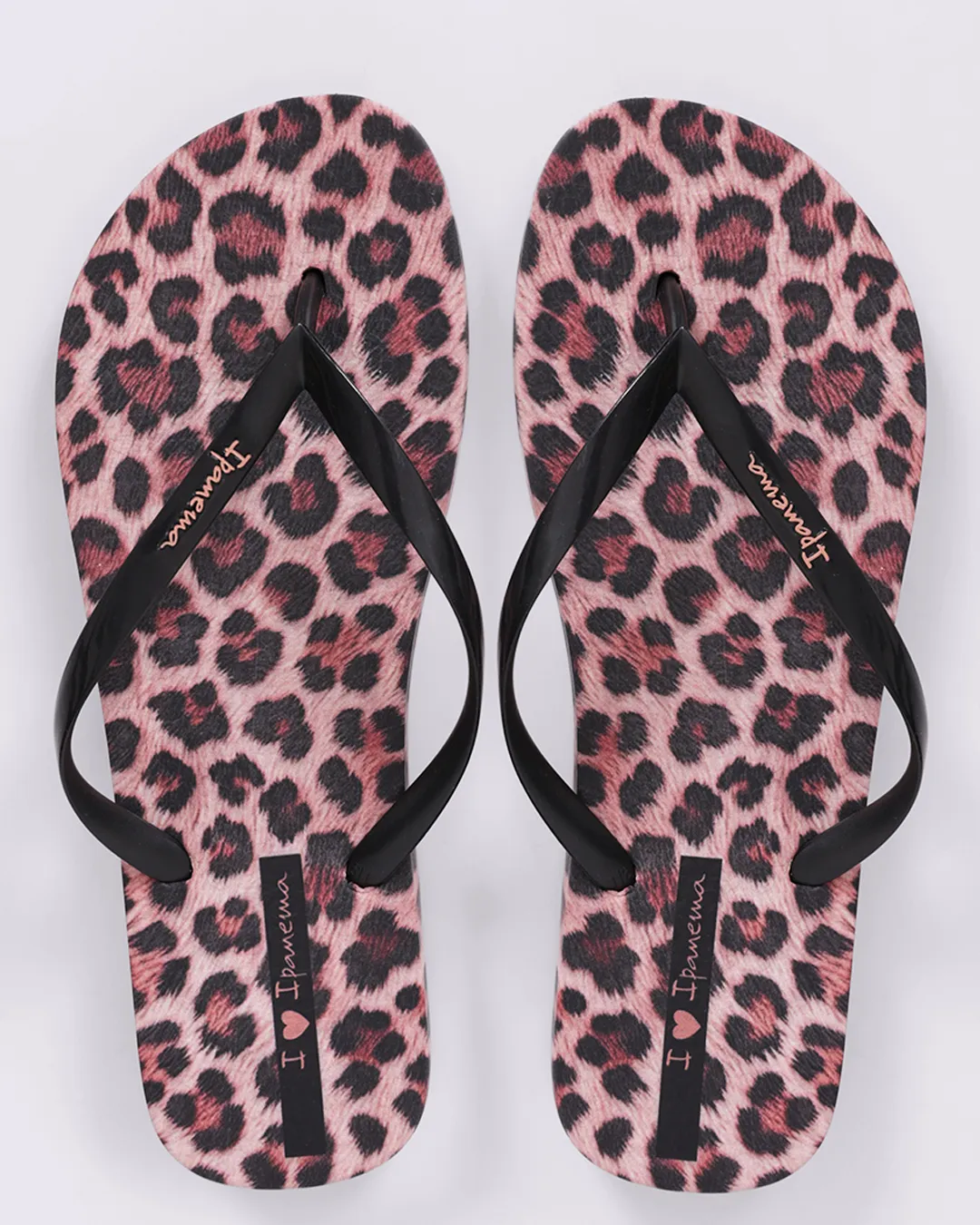 Chinelo Ipanema Feminino com Estampa Oncinha Rosa