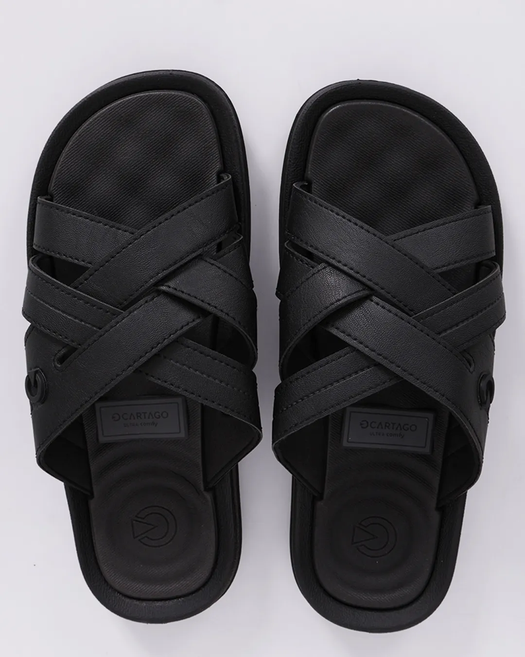 Chinelo Masculino Slide Cartago Fiji Preto