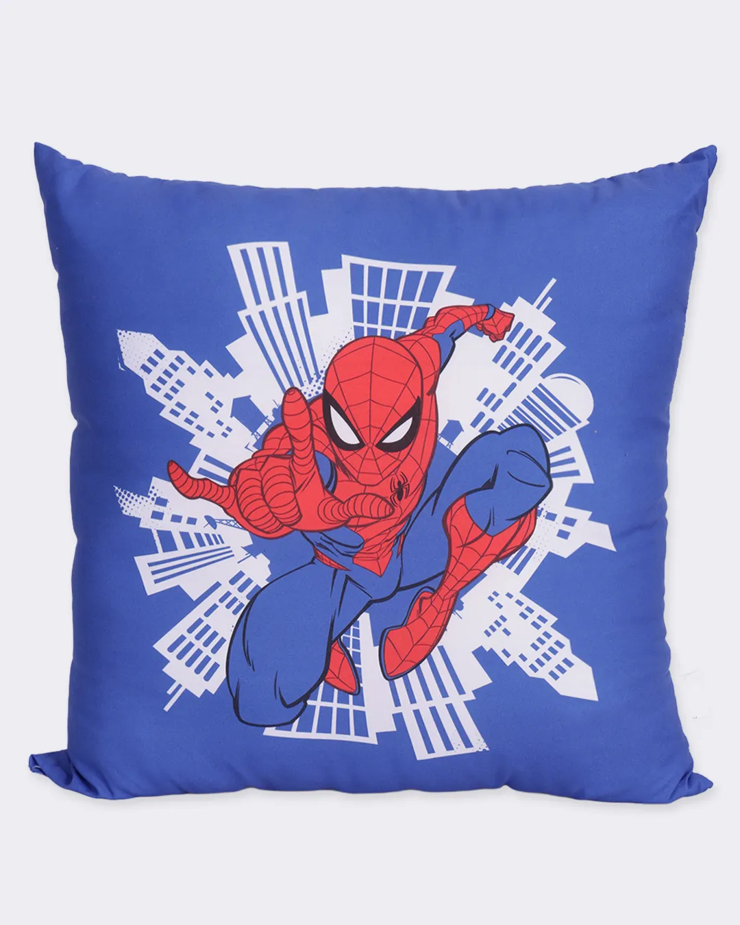 Almofada Infantil 40cm x 40cm Marvel Homem Aranha Azul