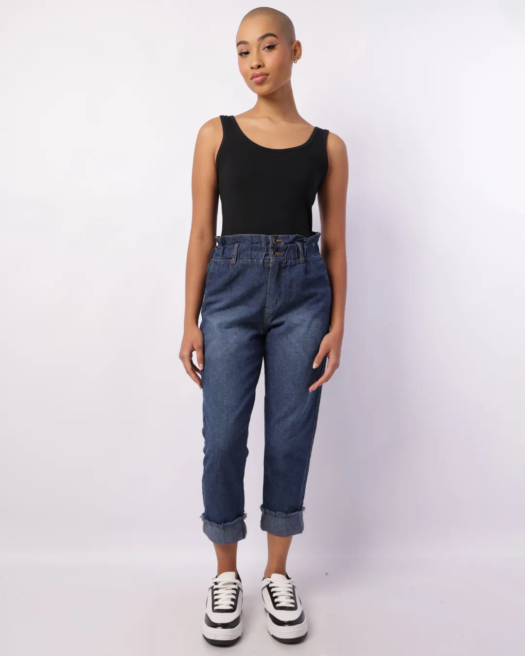 Calça Jeans Feminina Clochard Azul