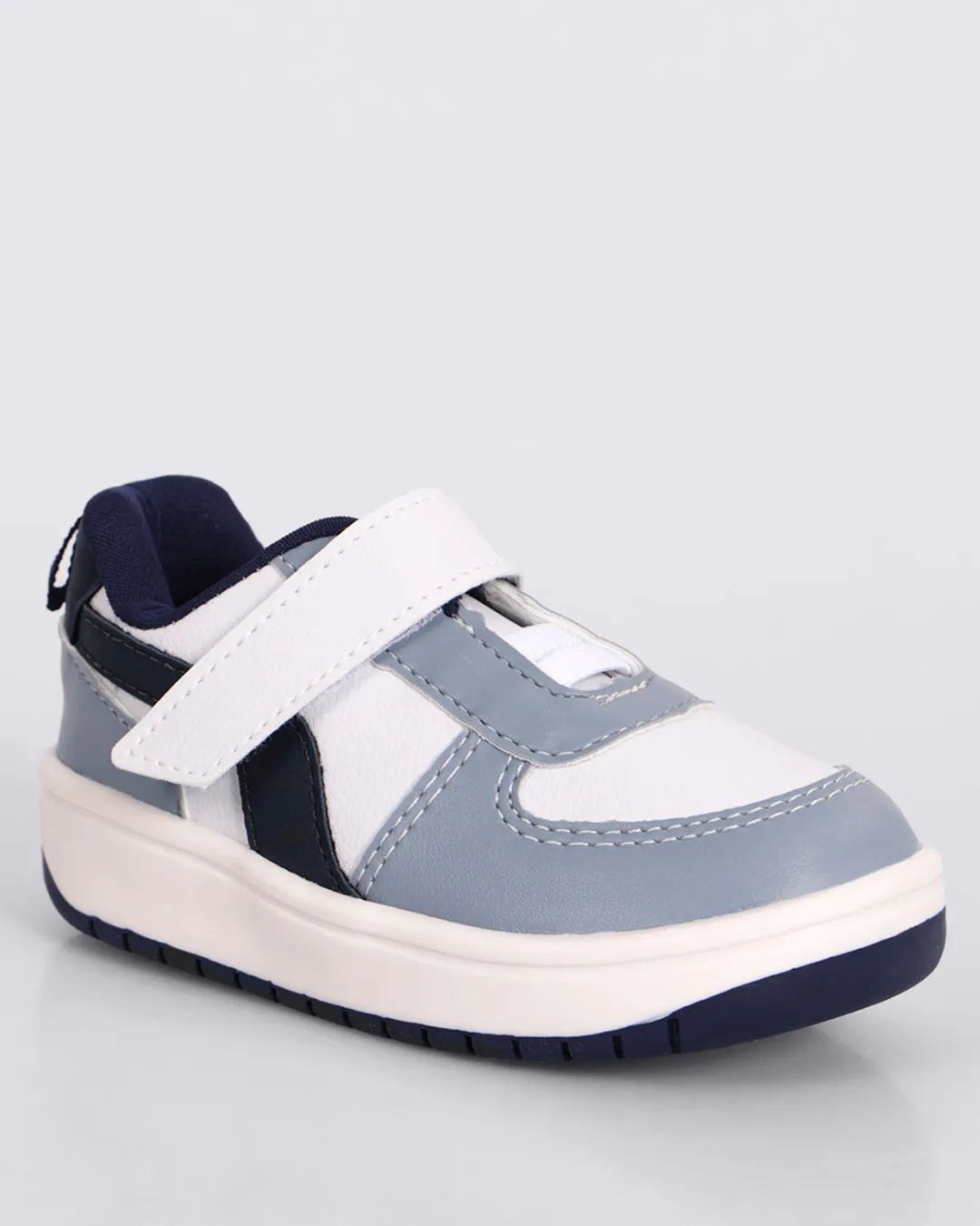 Tênis Bebê Casual Com Recortes Branco