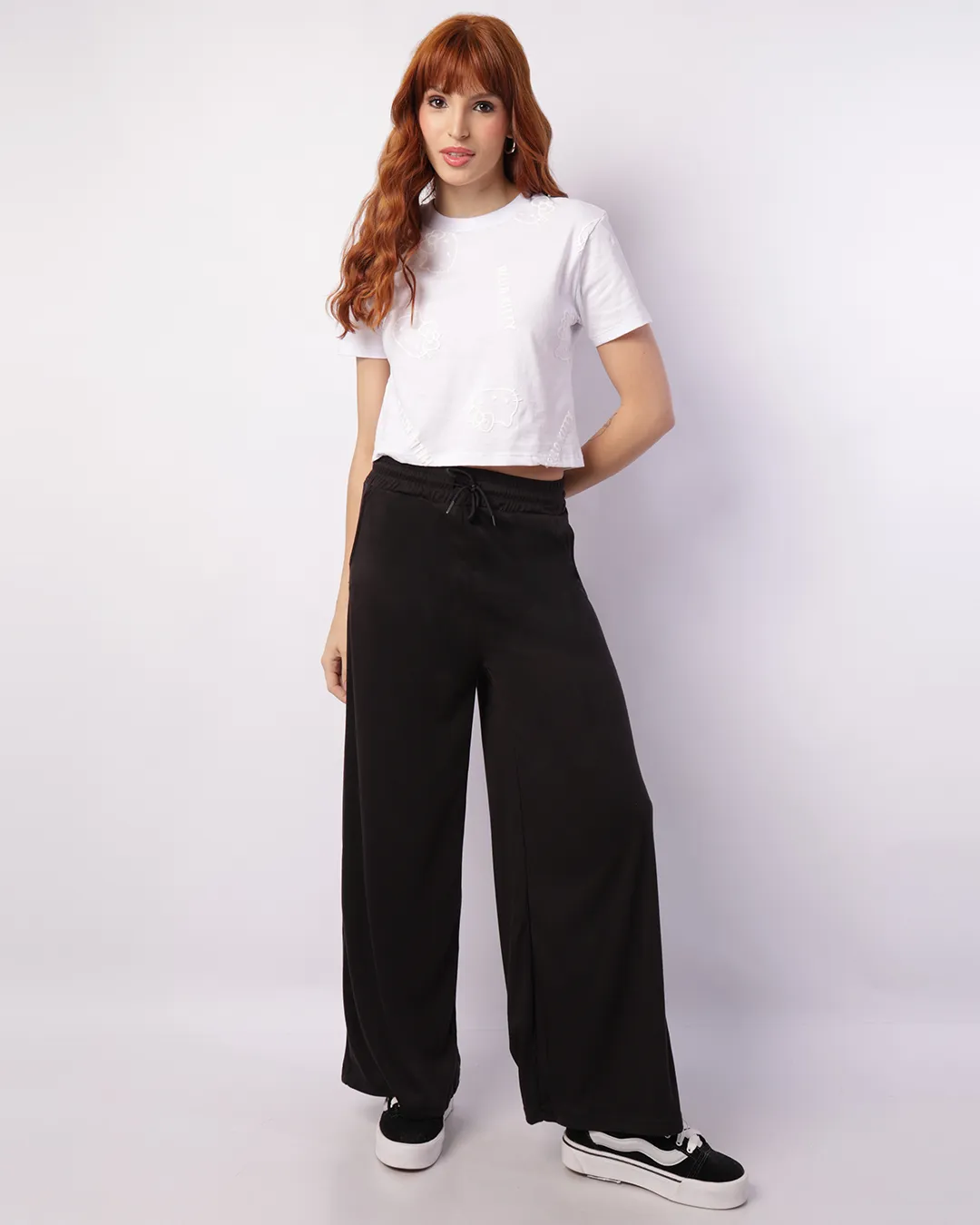 Calça Feminina Reta com Bolso Preta