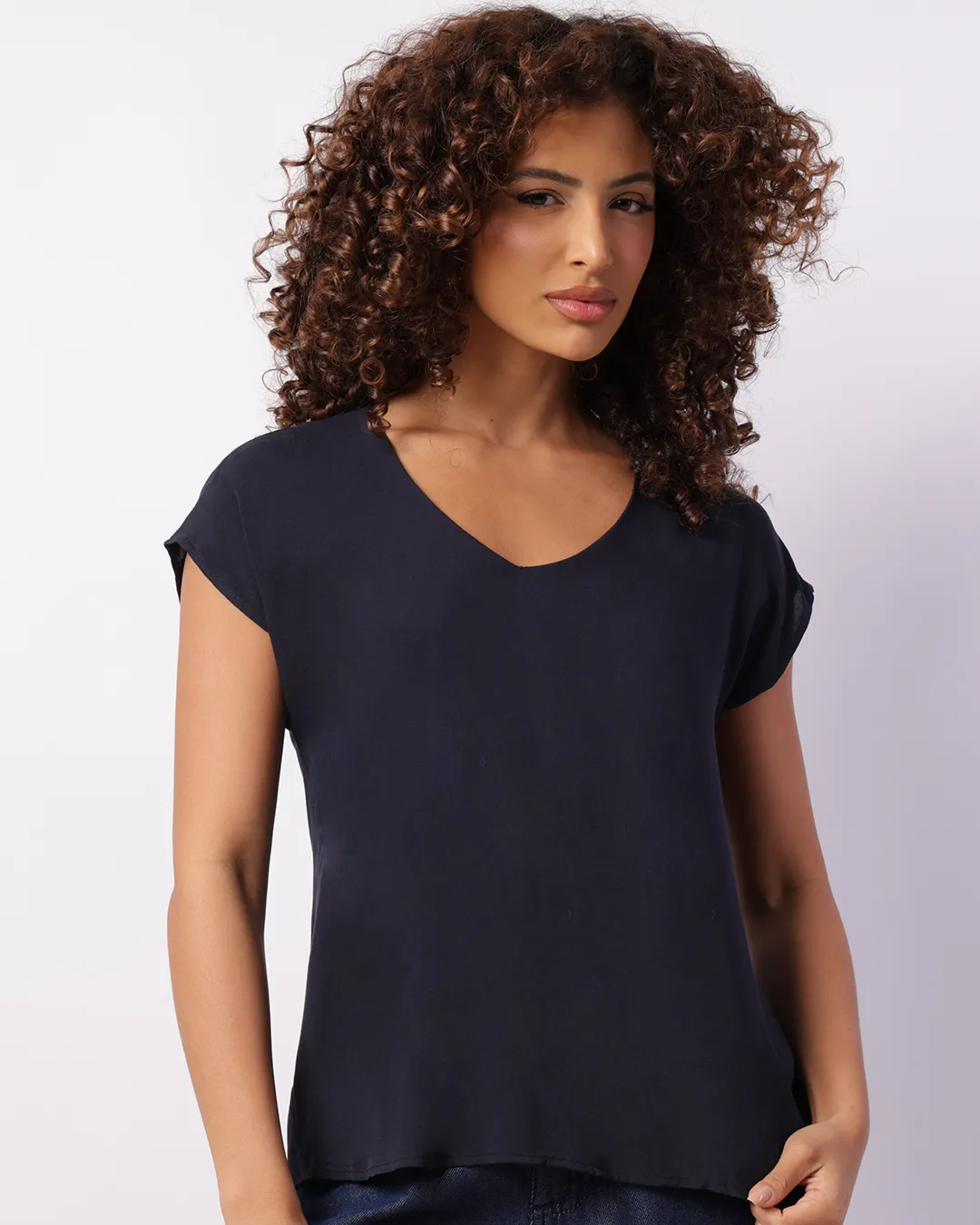 Blusa Feminina Mullet Berry & Co. Marinho