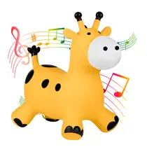 Briquedo Girafa Upa Upa Cavalinho Pula Pula Infantil - Bee Toys