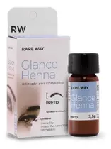 Henna de Sobrancelhas Glance 3,5g com Fixador e Pá Medidora 20ml