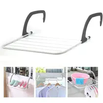 Varal Portátil de Roupas para Janela Apartamento Porta E Varanda