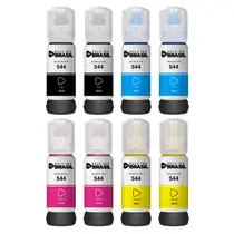 kit 08 tintas Para Epson T544 L3250