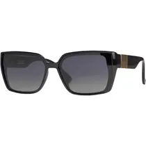 Óculos De Sol Feminino Preto Quadrado Polarizado Casual