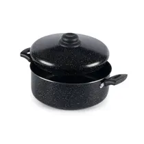 Caçarola antiaderente tampa Aluminio 24cm 4L lilás nacional