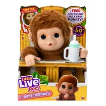 Little Live Pets Pelúcia My Baby Macaquinho Mango F0173-0 - Fun