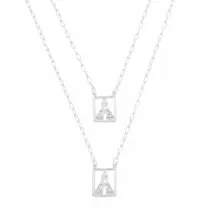 Escapulário De Prata Pura 925 Italiana feminino original kit