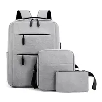 Kit Mochila Slim Para Notebook Executiva Escolar Faculdade