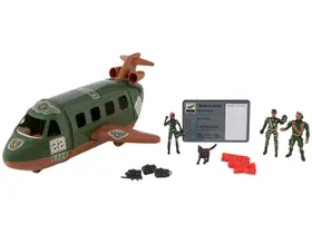 Mini Avião Militar Force Warfare com Acessórios