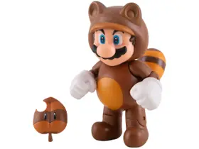 Boneco Super Mario Fire 10,3cm com Acessório
