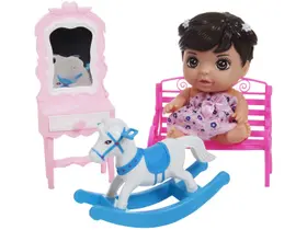 Boneca Bee Hugs Maleta com Acessórios