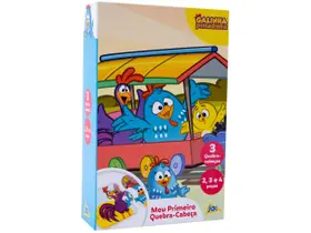 Quebra-cabeça 9 Peças Galinha Pintadinha Jak