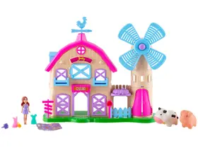 Playset Celeiro da Judy Samba Toys 5 Peças