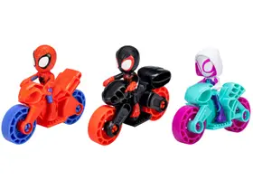 Boneco Homem-Aranha Spidey 6cm com Moto