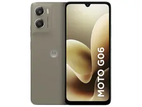 Smartphone Motorola Moto g06 256GB 4GB Ram Bege 6,9" Câm. 50MP + Selfie 8MP