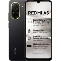 Smartphone Celular Xiaomi Redmi A5, Dual SIM 4G, Tela 6,88, HD 120Hz, Câm. 32MP com IA, Bateria 5200mAh, Android 15 Go