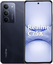 Smartphone Realme C75x 8gb RAM 256gb Dual Sim NFC Tela 6.67" Prova d'água resistente a queda - Azul