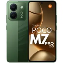 Smartphone Xiaomi POCO M7 Pro 5G 256GB, 8GB RAM, Tela 6,67 polegadas AMOLED 120 Hz, Câmera 50 MP, NFC, Bateria 5110 mAh, Dual SIM, Android 14,