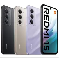 Redemi 15 6GB RAM 128GB ROM Titânio Grey - Tela 6.79" FHD+ 90Hz - Bateria 5000mAh - Redmi15