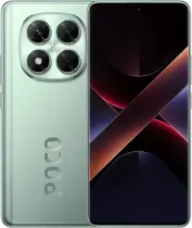 Xiaomi Poco X7 verde 256GB 8GB RAM com Câmera Macro, Ultra Wide e Principal com OIS
