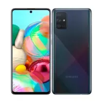 Usado: Samsung A71 128 GB Preto - Muito Bom