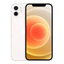 Usado: iPhone 12 128GB Branco - Muito Bom