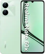 Realme Note 60X 64GB Global 3GB verde 4G Smartphone Android 14 com Entrada P2 e GPS