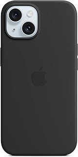 ORIGINAL: iPhone 15 Plus Silicone Case with MagSafe - Black