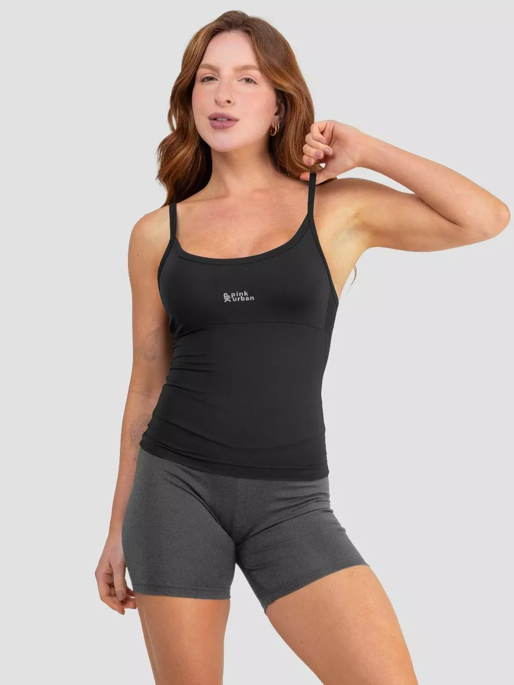 Kit 2 Regata Camiseta Alcinha Fitness Feminino Liso Poliamida Tank Top Slim Academia Verão