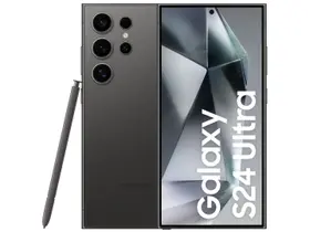 Smartphone Samsung Galaxy S24 Ultra 6,8" Galaxy AI 256GB Titânio Preto 5G 12GB RAM Câm. Quádrupla 200MP + Selfie 12MP Bateria 5000mAh Dual Chip