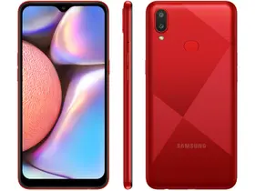 Smartphone Samsung Galaxy A10s 32GB Vermelho Absurdo 4G 2GB RAM Tela 6,2” Câm. Dupla