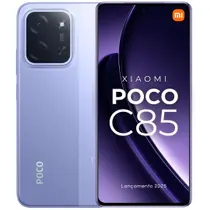 Smartphone POCO C85 NFC Lançamento Xiaomi 2025 50mp tela 6,9 120Hz 256GB 128GB 16GB Ramboost celular Ultra Fluidez 6000mAh Top 1º Custo benefício