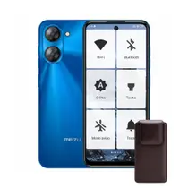 Smartphone para Idosos 128GB 4GB RAM, Tela 6.5 Grande, Fácil de Usar, com Acessórios Celular