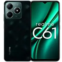 Smartphone Realme C61 NFC 256GB 128GB 12GB Ramboost 50MP Câmera Dupla Tela 6.74, NFC Lançamento celular resistente Design Fino e elegante