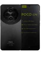 Smartphone C75 NFC 256GB e 8GB RAM tela HD Preto