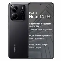 Smartphone Note14 5G Global 256GB 8GB RAM Dual SIM Tela 6.67" - Negro