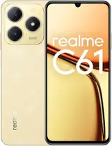 Smartphone Realme C61 256GB, 6GB RAM, Tela 6,74” 90Hz, Câm. 50MP, NFC, Bateria 5000mAh, Dual SIM Dourado Sparkle Gold, Versão Global