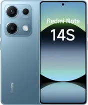 Xiaomi Redmi Note 14S 258GB / 8GB de RAM, Azul, Camera 200 Mpx, Bluetooth 5.3, 4G, Dual SIM, Versão de Lançamento