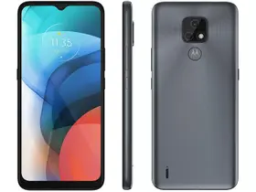 Smartphone Motorola Moto E7 64GB Cinza Metálico - 4G Octa-Core 2GB RAM 6,5” 4G, 4GB RAM