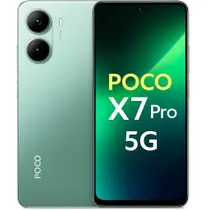 Smartphone Xiaomi POCO X7 Pro 5G, 256GB, 8GB RAM, Câmera 64MP, Frontal, Android 14, Tela 6,67 polegadas AMOLED 120Hz, Bateria 5000mAh, Dual SIM, VERDE
