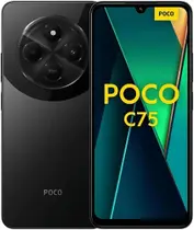 Smartphone Xiaomi POCO C75 6+128GB (BLACK) Preto