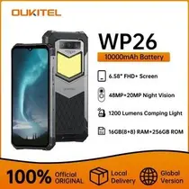 Celula Oukitel WP 26 Celular indestrutível a prova d'agua