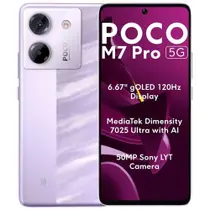 Smartphone Xiaomi Poco M7 Pro 5G 256GB 12GB RAM Dual SIM Tela 6.67" - Roxo