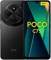 Xiaomi Poco C75 256GB / 8GB de RAM, Preto, Camera 50 Mpx, Bluetooth 5.4, 4G, Dual SIM, Versão de Lançamento 2025